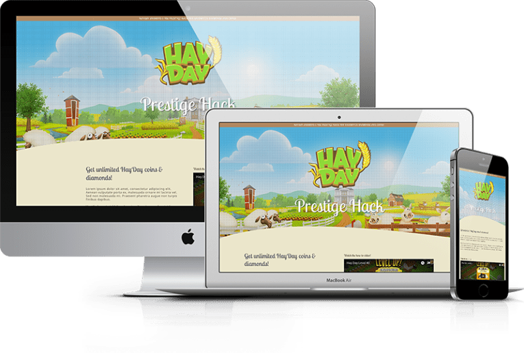HayDay – CPA Marketing Landing Page