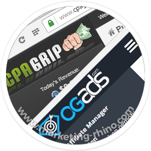 Landing Page - OGads and CPAgrip support