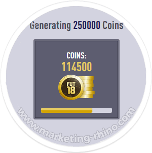 FUT 18 Generator – CPA Marketing Landing Page - Dynamic Count-Up Effect