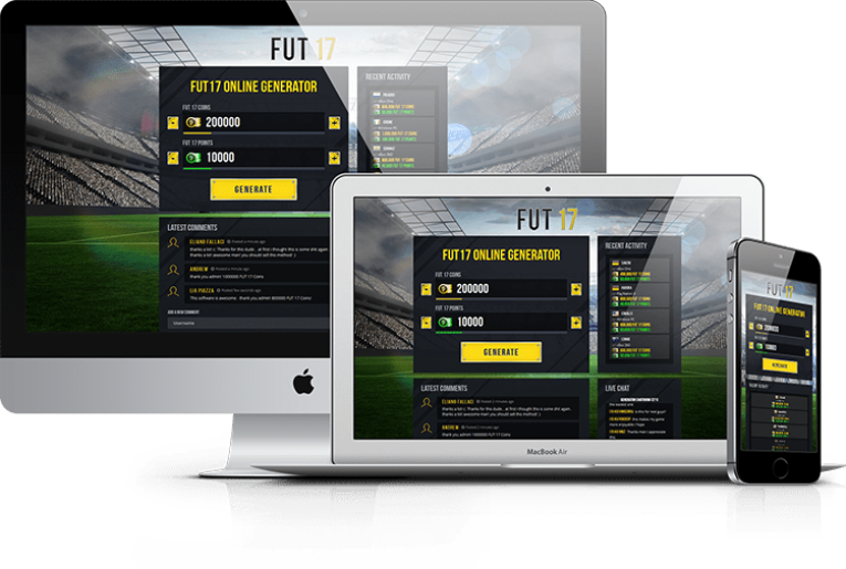 FUT 17 – CPA Marketing Landing Page