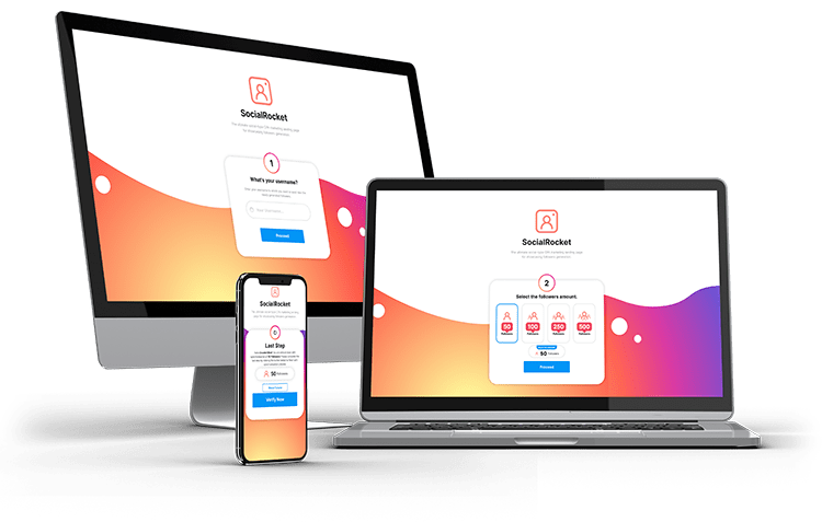 IG – SocialRocket – CPA Marketing Landing Page